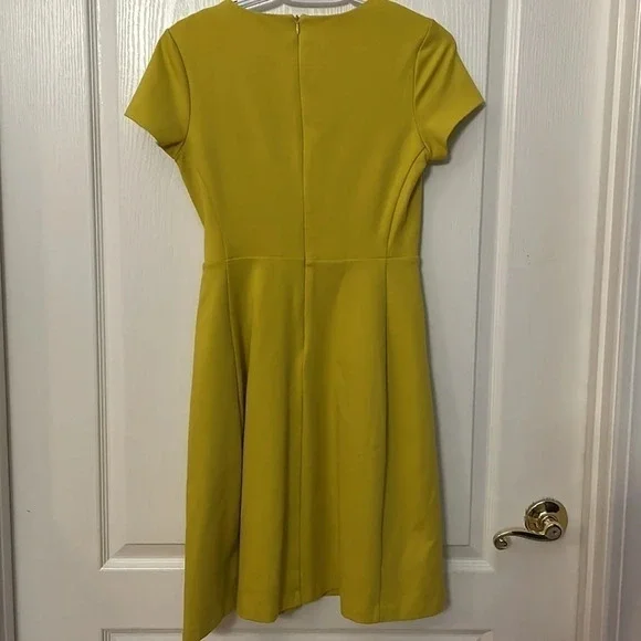 Boden, size 4P muted yellow dress - Picture 4 of 5